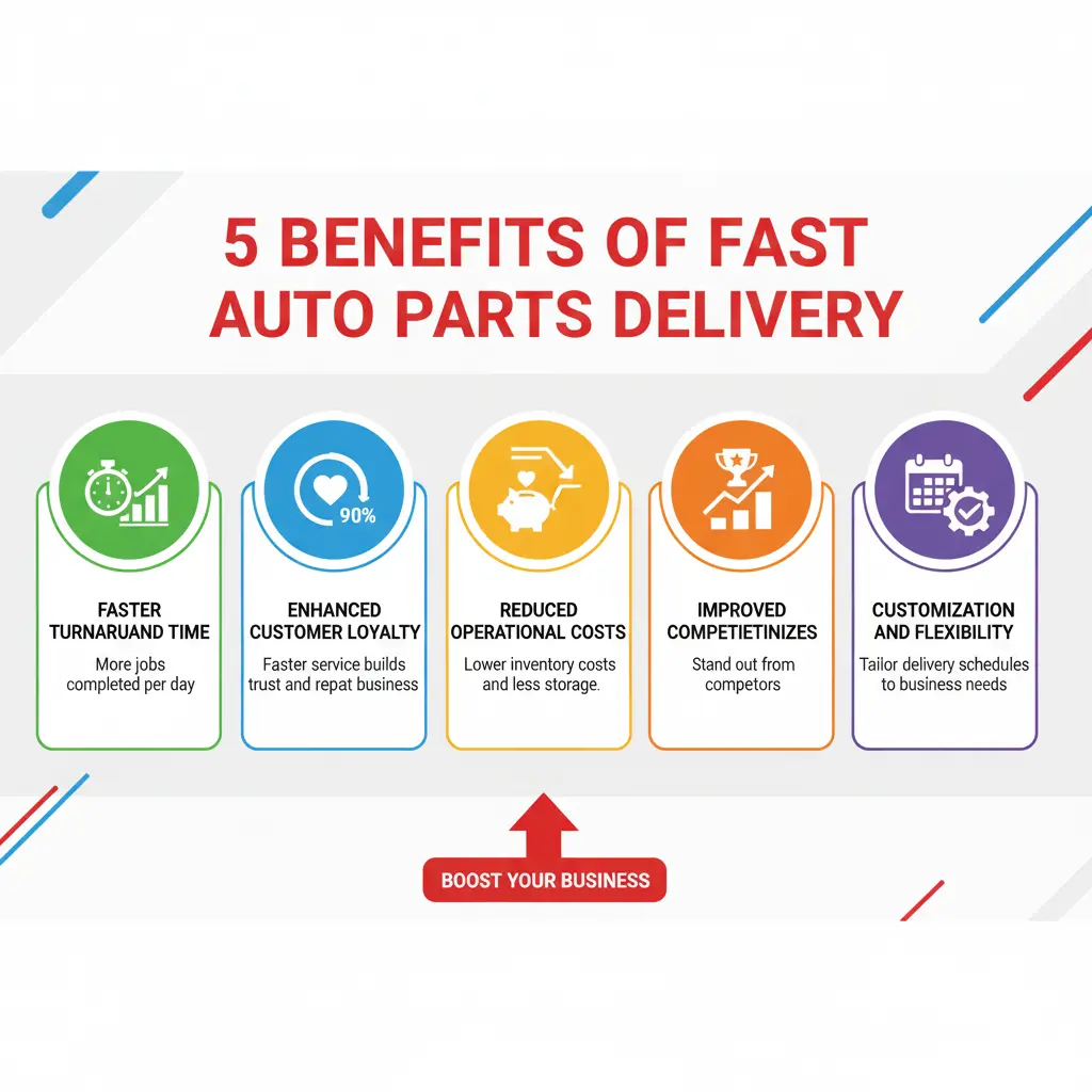 Benefits of Fast Auto Parts Delivery for Your Business